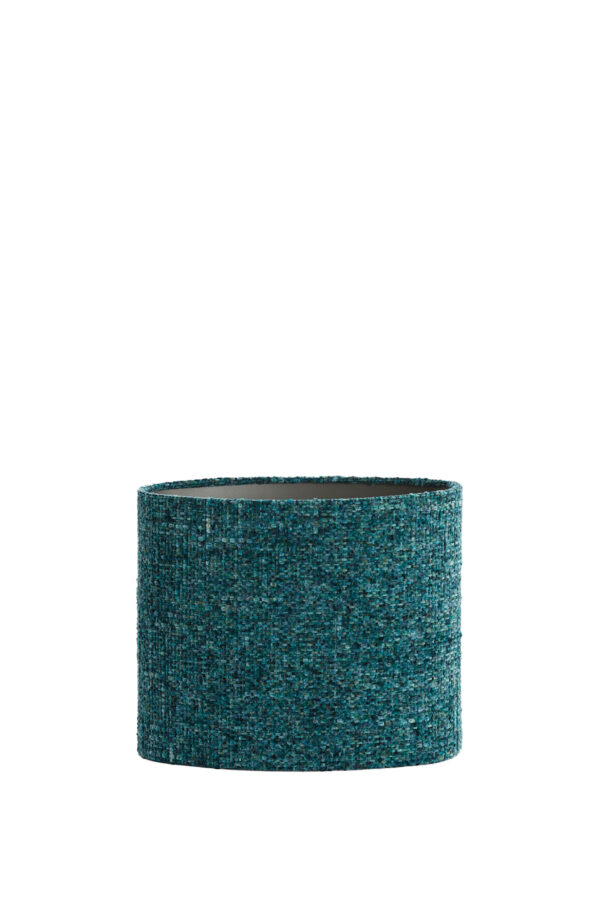 Groene cilindrische stoffen lampenkap Light & Living Osire - H 25 cm - Image 2