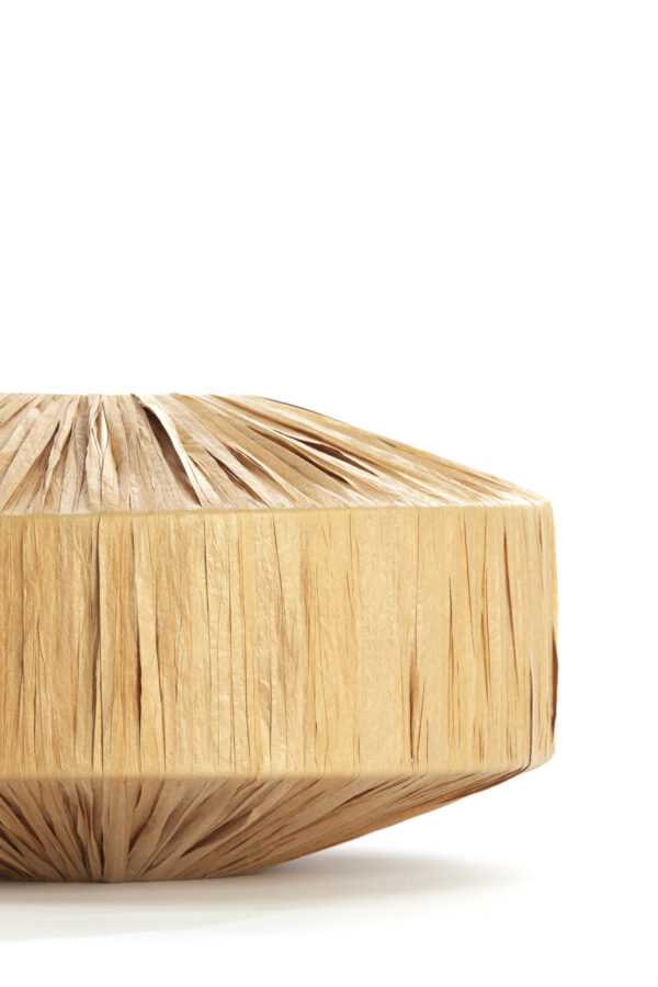 Rieten lampenkap natuurlijk bruin Light & Living Biljana - Ø 31 cm - Image 6