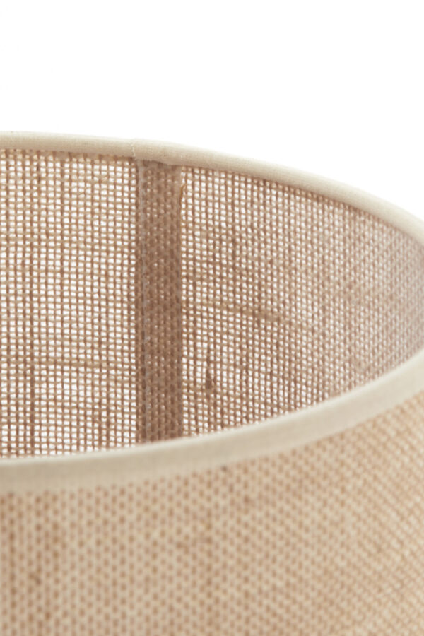 Cilindergevormde lampenkap beige stof Light & Living Sendai - Ø 20 cm - Image 7