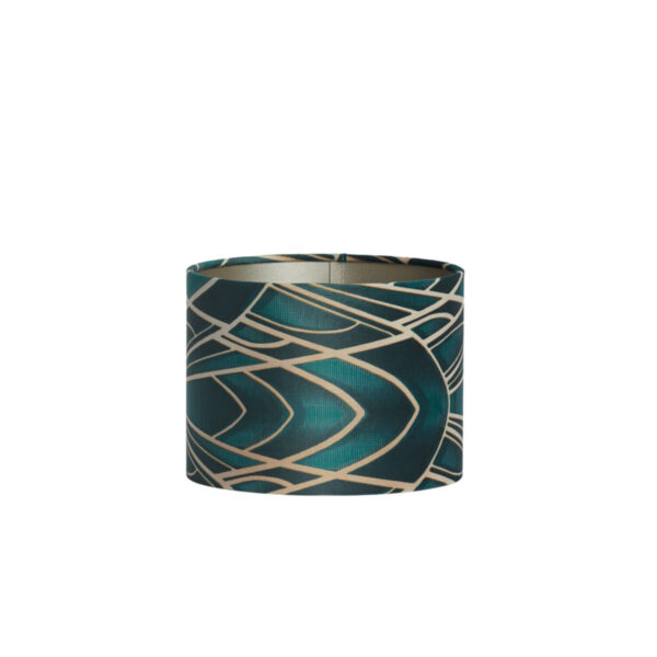 Lampenkap patroon turquoise Light & Living Tiara - Ø 20 cm
