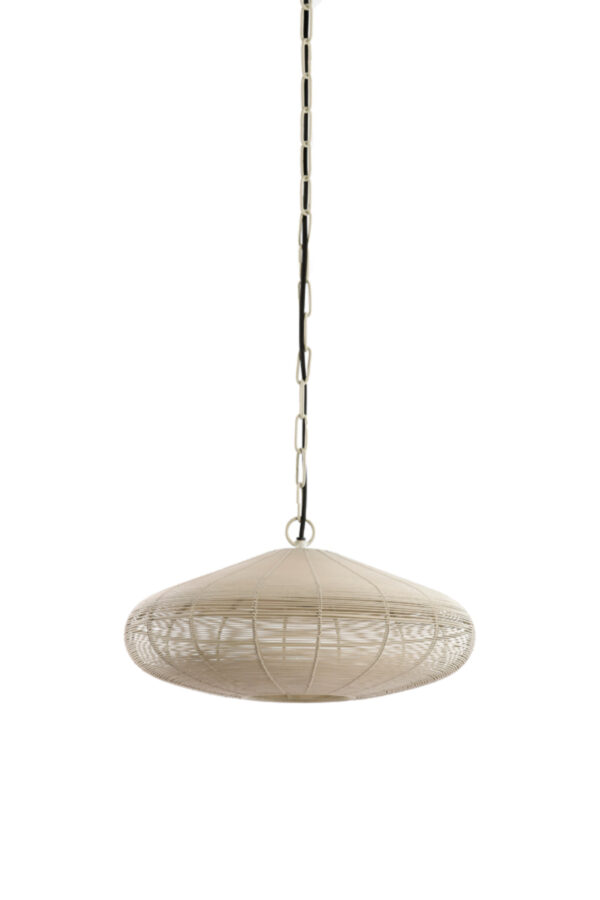 Draadvormige metalen hanglamp zwart Light & Living Bahoto - Ø 40 cm - Image 2