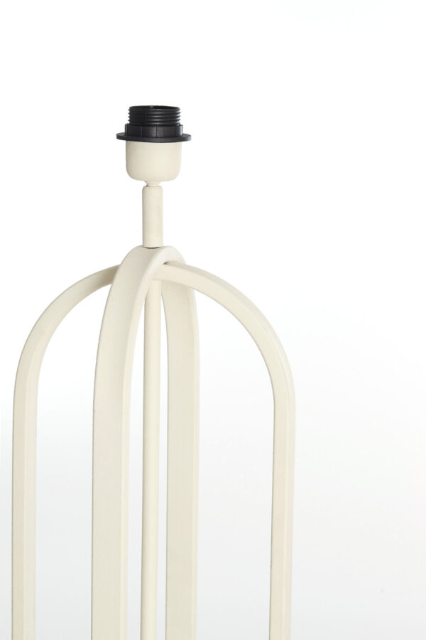 Moderne metalen lampvoet wit Light & Living Aster - H 140 cm - Image 3