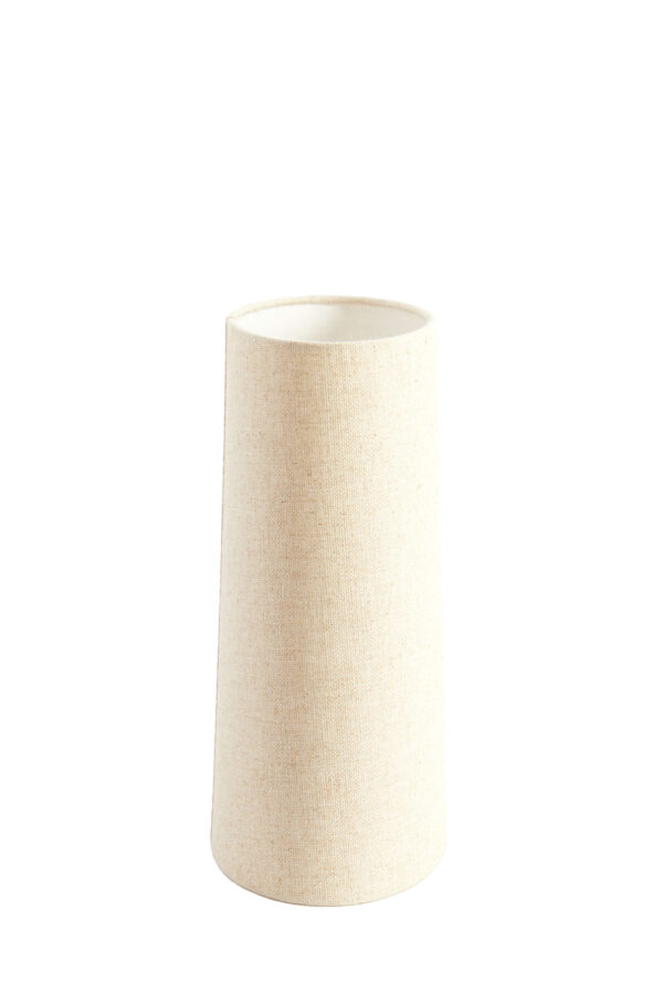 Cilindervormige beige lampenkap voor stijl Light & Living Livigno - H 36 cm - Image 5