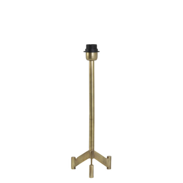 Antieke gouden tafellamp Light & Living Dennis - H 40 cm
