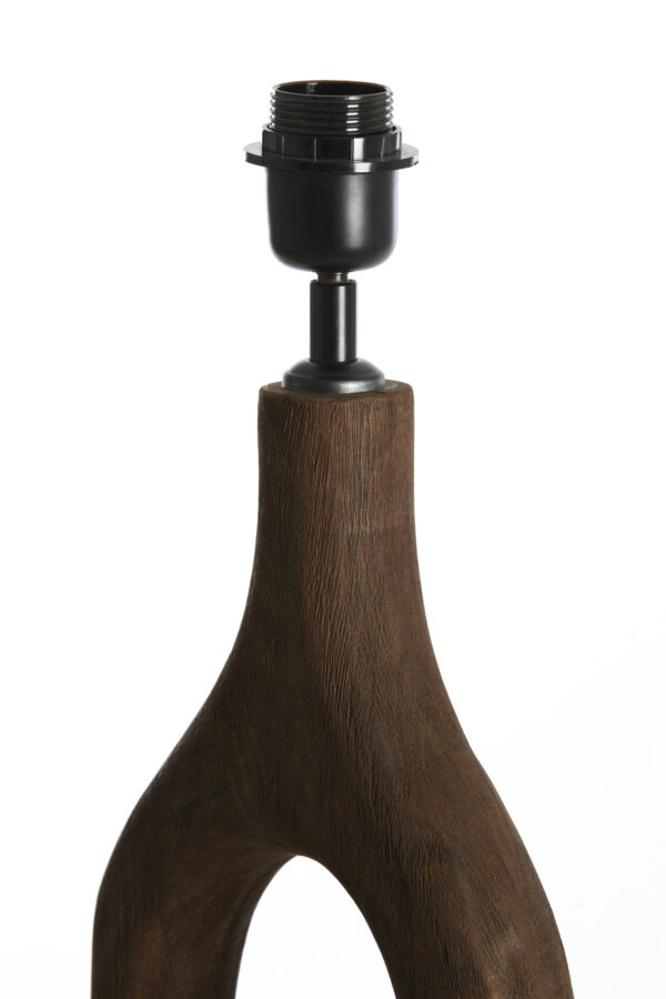Lampvoet van hout in modern design Light & Living Xitta - H 135 cm - Image 4