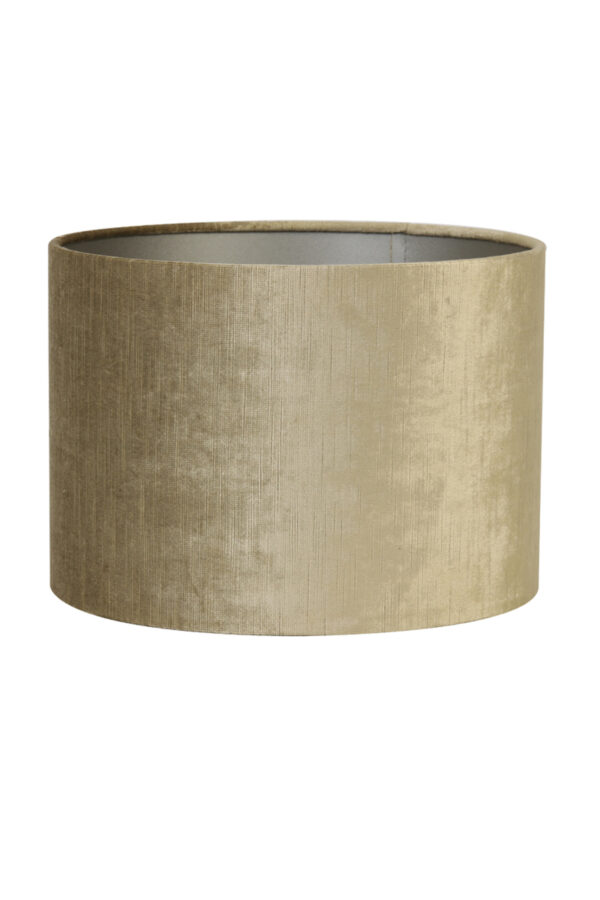 Velvet gouden lampenkap cilindervormig Light & Living Gemstone - Ø 25 cm - Image 2