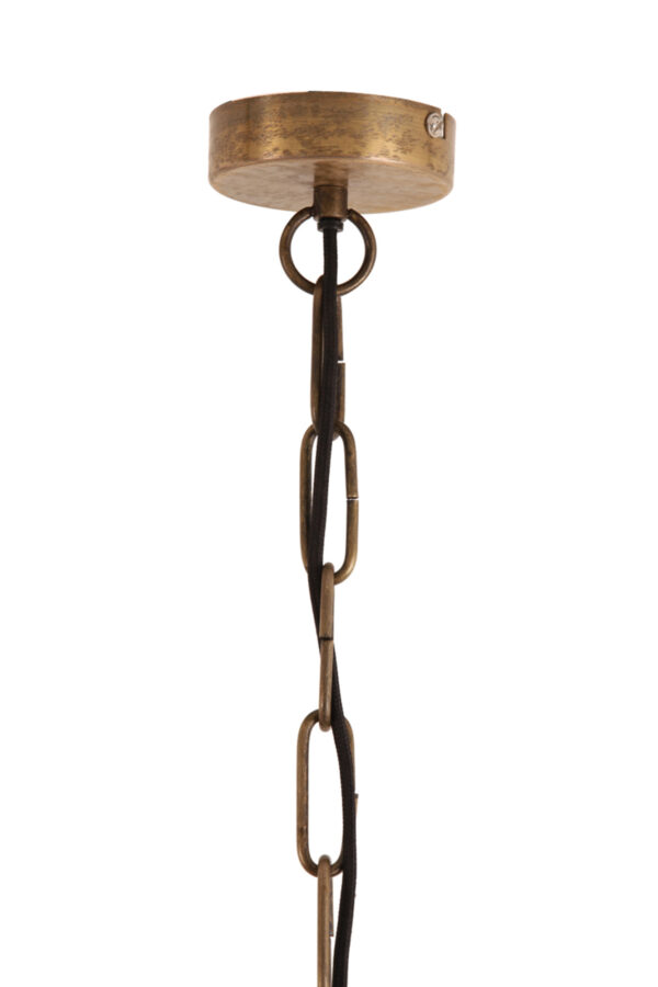 Goudkleurige metalen hanglamp Light & Living Kylie - Ø 60 cm - Image 7