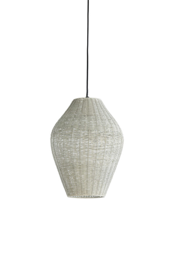 Natuurlijke rotan hanglamp tint Light & Living Arriate - Ø 26 cm - Image 2