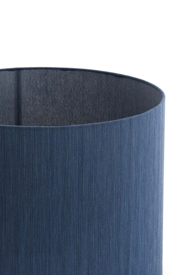 Blauwe cilinder lampenkap voor sfeer Light & Living Harper - Ø 40 cm - Image 3