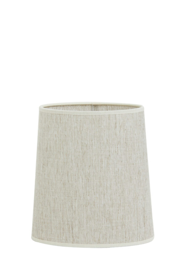 Cilindervormige beige lampenkap voor interieur Light & Living Breska - H 23 cm - Image 2