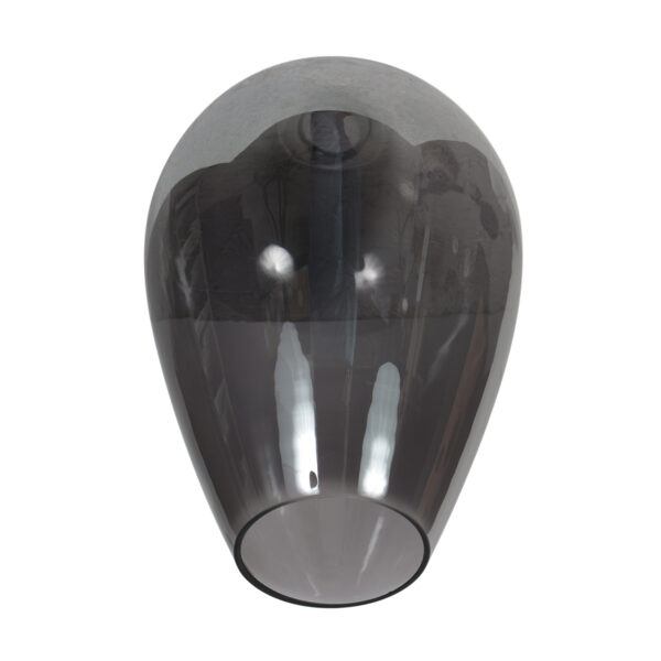 Langwerpige hanglamp met 5 druppelvormige smoke glazen Mexlite HaloSwap - Image 5