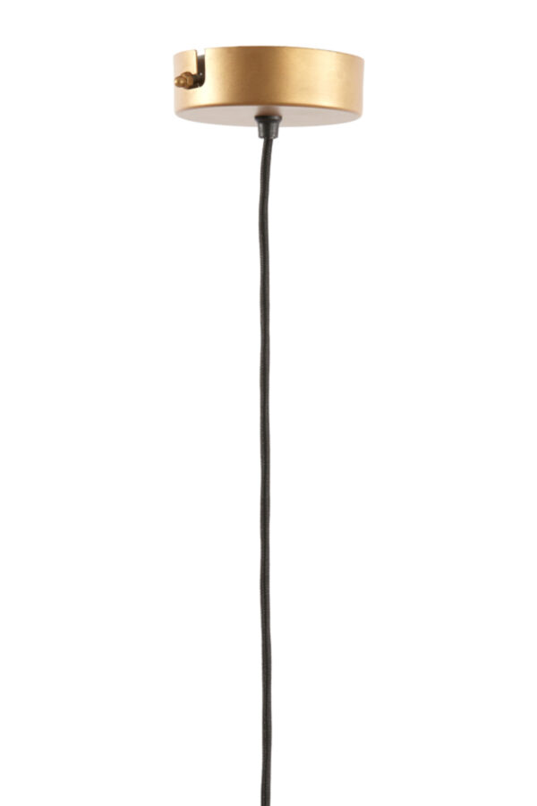 Natuurlijke golfvormige hanglamp Light & Living Fodara - Ø 48 cm - Image 7