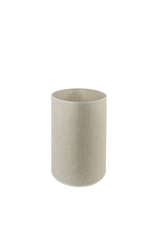 Beige stoffen lampenkap in cilinder vorm Light & Living Breska - H 32 cm - Image 6