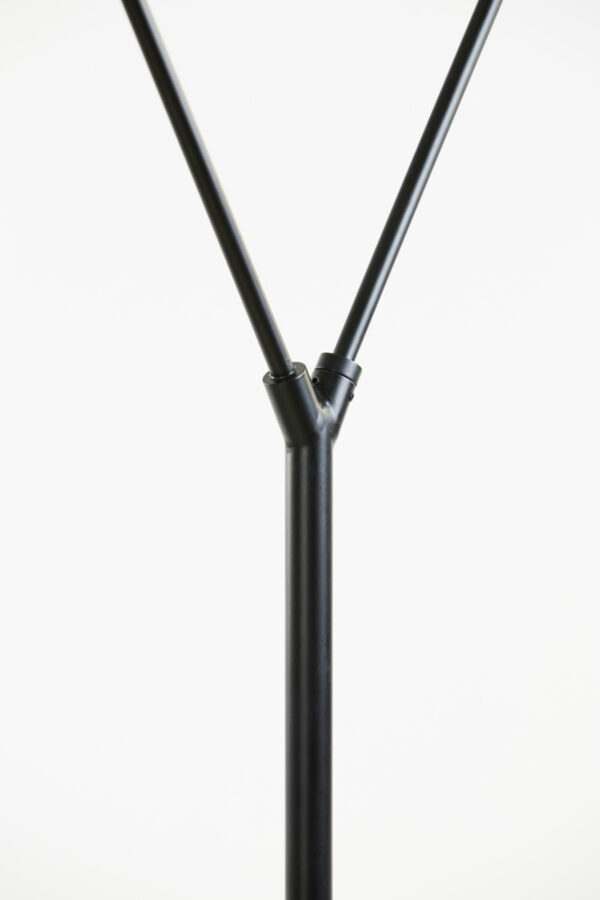 Staande dubbele lamp metaal zwart Light & Living Orion - H 180 cm - Image 9