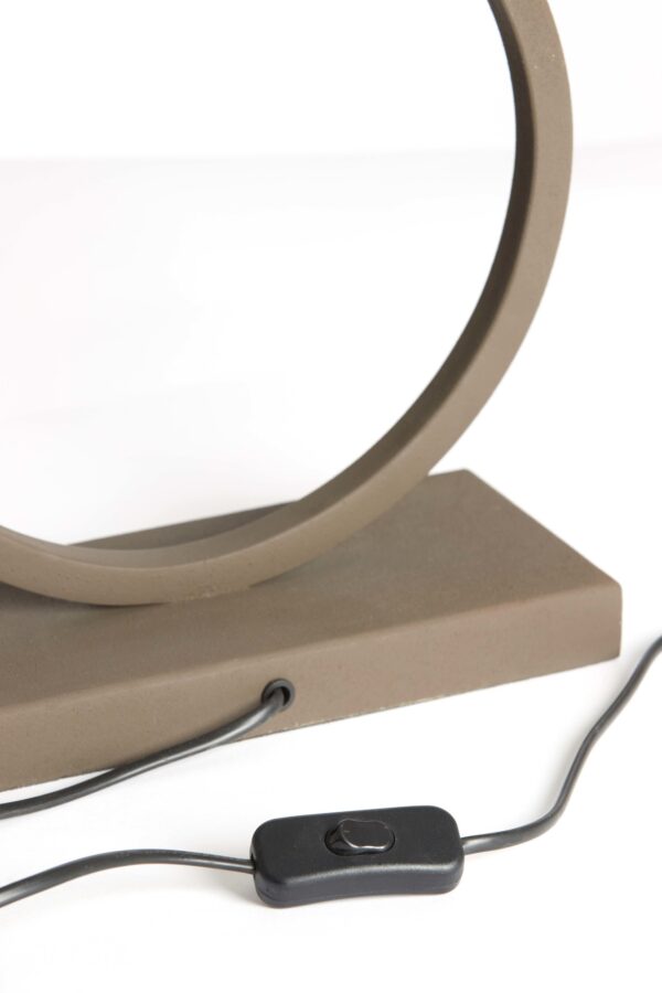 Minimalistische lampenvoet cirkelvormig Light & Living Liva - H 43 cm - Image 7