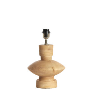 Design lampvoet van hout Light & Living Fiera - H 25 cm