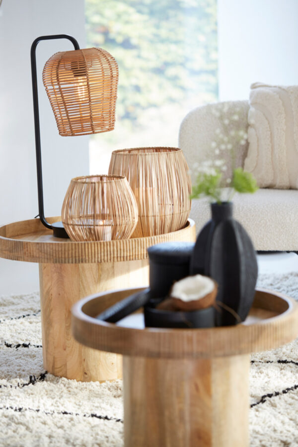 Moderne zwarte lampvoet Light & Living Mareno - H 60 cm - Image 5