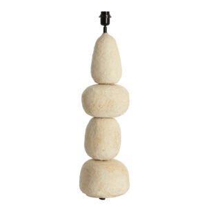 Steenachtige tafellamp basis Light & Living Marree - H 72 cm