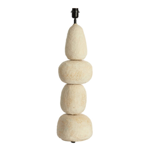 Steenachtige tafellamp basis Light & Living Marree - H 72 cm