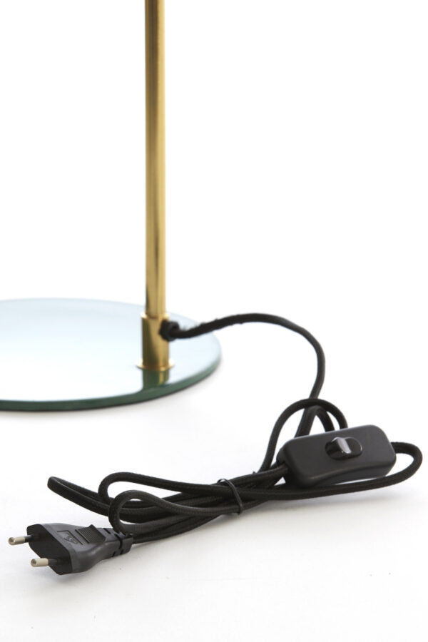 Vintage design groene bureaulamp Light & Living Maleka - H 47 cm - Image 7