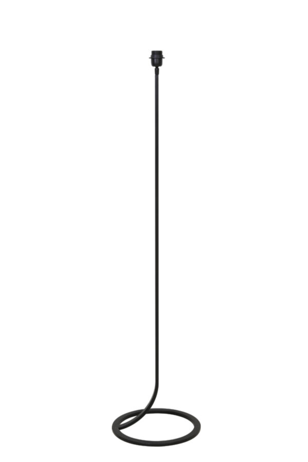 Zwarte elegante moderne lampenvoet Light & Living Mavey - H 138 cm - Image 2