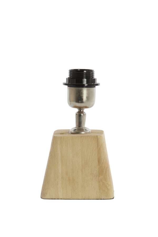 Houten lampenvoet modern Light & Living Kardan - H 19 cm - Image 2