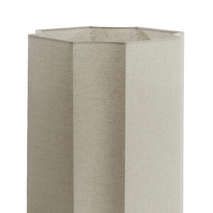 Alternative view of Beige lampenkap zeshoekig Light & Living Dasli - Ø 35 cm