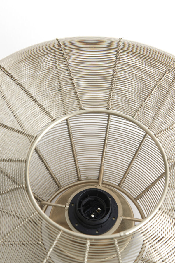 Ronde rieten hanglamp naturel Light & Living Bahoto - B 51 cm - Image 7