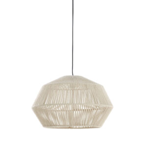 Crèmekleurige draad hanglamp Light & Living Deya - Ø 49 cm