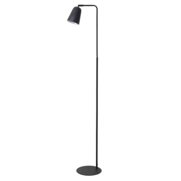 Zwarte vloerlamp minimalistisch ontwerp Light & Living Salomo - H 147 cm