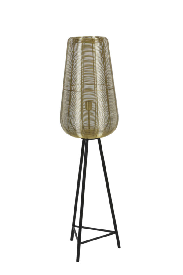Gouden draadvloerlamp met standaard Light & Living Adeta – H 135 cm - Image 5