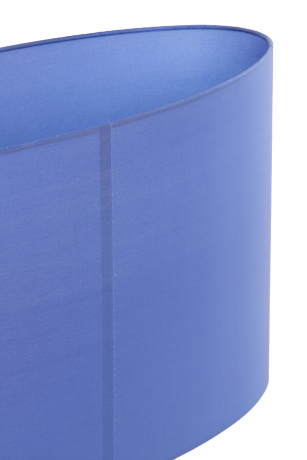 Cilindervormige blauwe lampenkap Light & Living Paradox - H 28 cm - Image 6