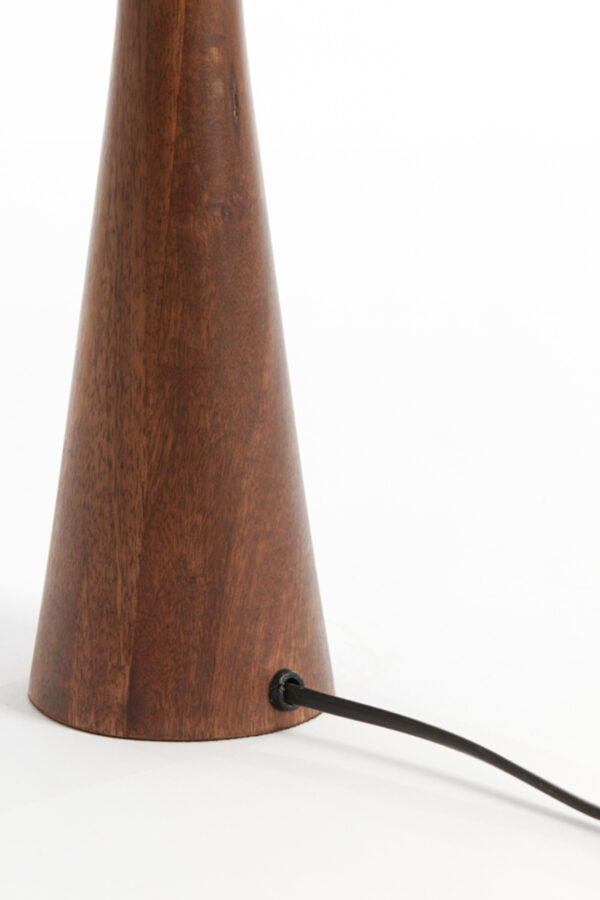 Houten lampenvoet slanke vorm Light & Living Festina - H 33 cm - Image 6