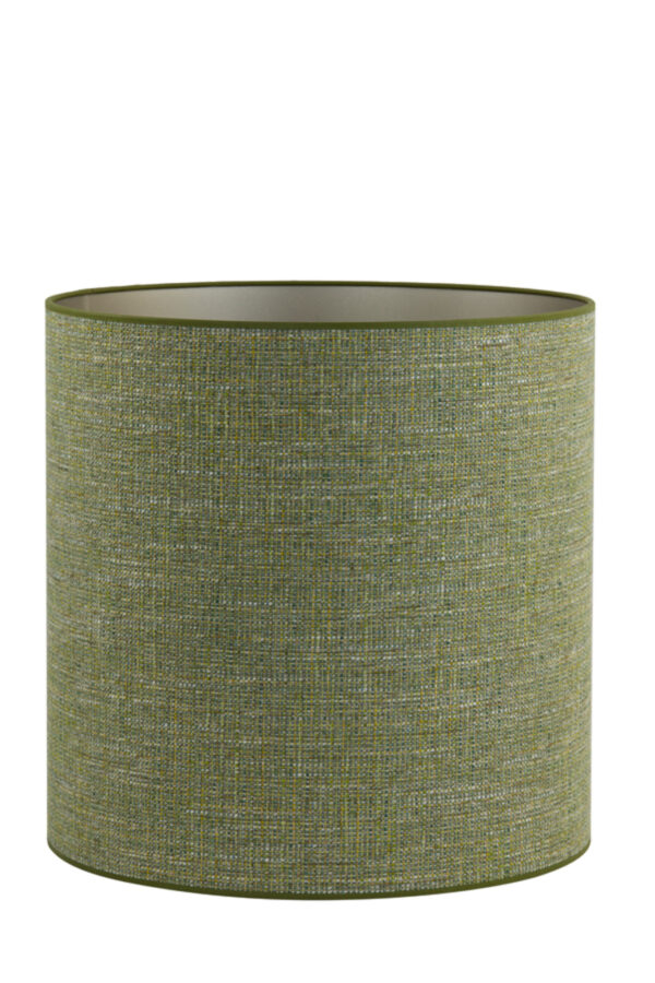 Groene stoffen lampenkap cilindrisch Light & Living Tweed - Ø 45 cm - Image 2