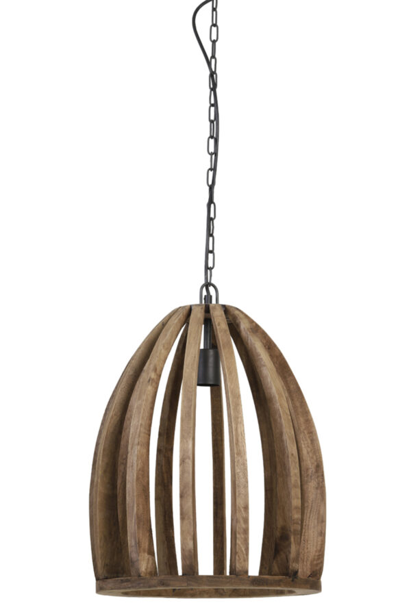 Houten hanglamp luchtige structuur Light & Living Haranka - Ø 38 cm - Image 2