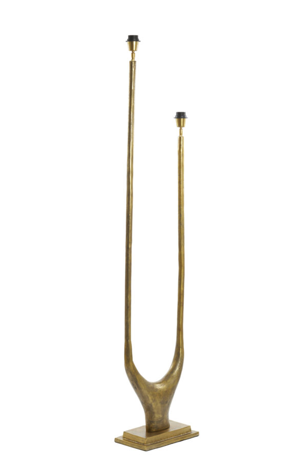 Gouden dubbele lampenvoet Light & Living Gavi - H 149 cm - Image 3