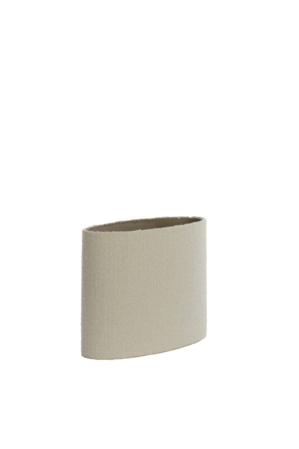 Cilindervormige stoffenkap in beige kleur Light & Living Bolero - H 28 cm - Image 3