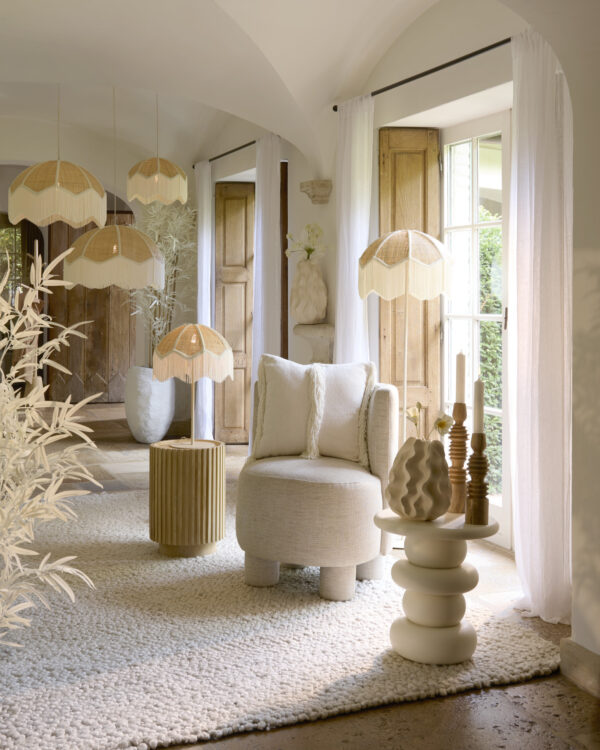 Minimalistisch beige vloer-armatuur Light & Living Renato - H 135 cm - Image 4