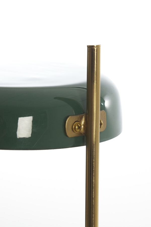 Vintage design groene bureaulamp Light & Living Maleka - H 47 cm - Image 3