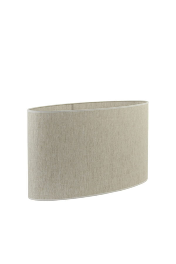 Beige stoffen lampenkap in cilinder vorm Light & Living Breska - H 32 cm - Image 7