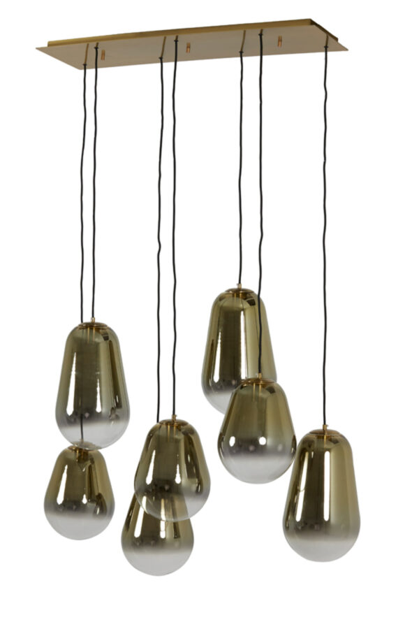 Hanglamp met meerdere glazen kapjes Light & Living Maeve - B 100 cm - Image 3