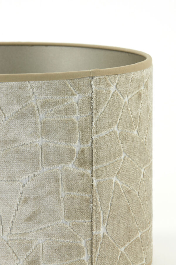 Beige lampenkap met patroon Light & Living Kassei - Ø 20 cm - Image 4