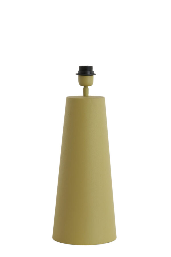 Gele lampenvoet conisch Light & Living Yelos - H 43 cm - Image 2