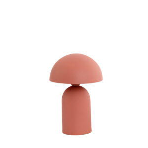 Moderne tafellamp in terracotta kleur Light & Living Tolima - H 35 cm