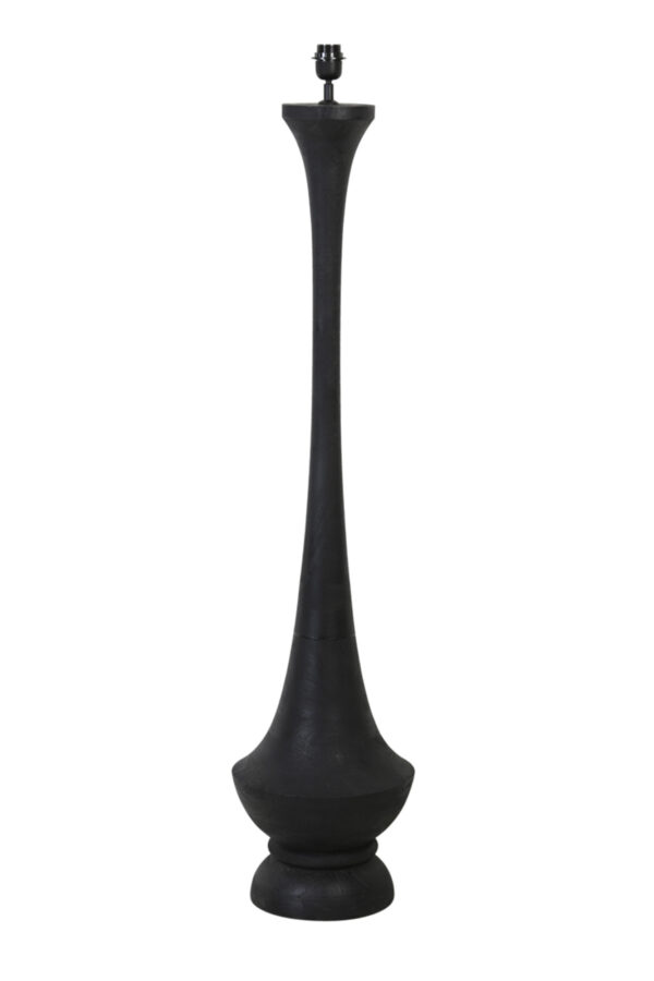 Zwarte tafellampvoet elegant Light & Living Nicolo - H 130 cm - Image 2