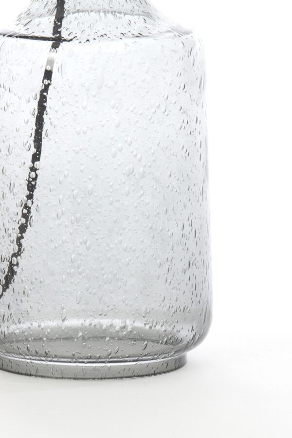 Glazen lampvoet met bubbels Light & Living Labin - H 51 cm - Image 6