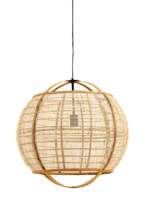 Rotan hanglamp natuurlijk design Light & Living Reeva - Ø 58 cm - Image 2