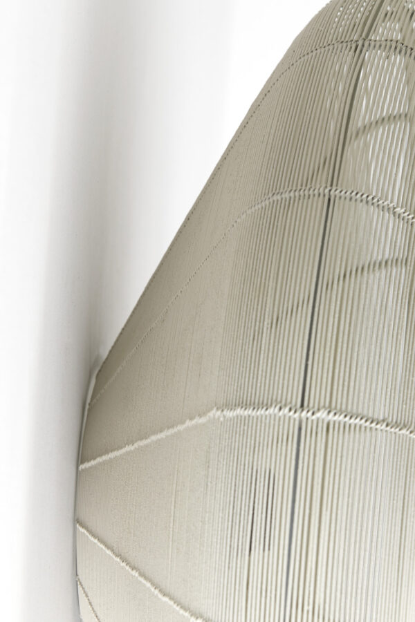 Beige ronde hanglamp met open structuur Light & Living Bahoto - B 51 cm - Image 6