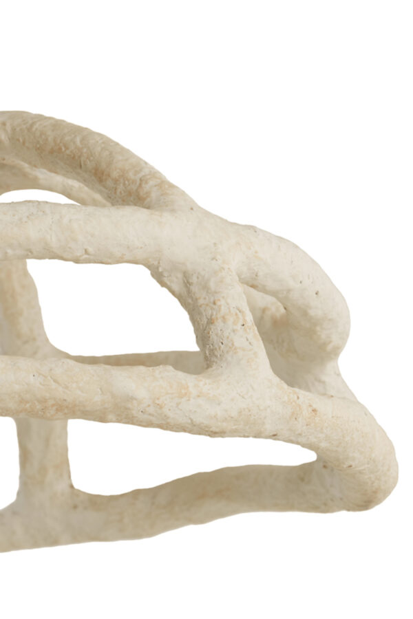 Open hanglamp in beige natuurlijke stijl Light & Living Porila - Ø 70 cm - Image 4