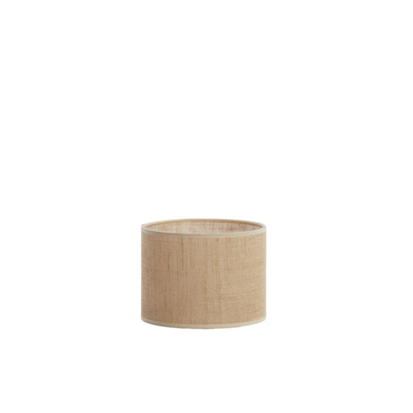 Cilindergevormde lampenkap beige stof Light & Living Sendai - Ø 20 cm